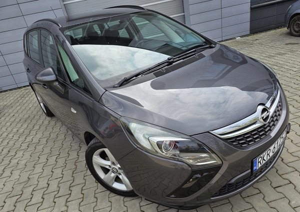 Opel Zafira cena 35900 przebieg: 193000, rok produkcji 2012 z Krosno małe 497